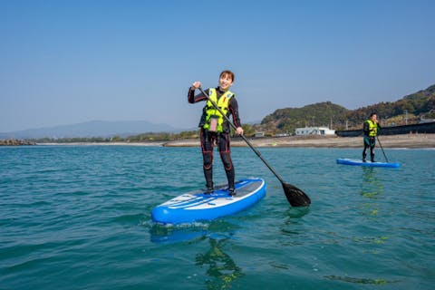 【高知・奈半利・SUP】お手軽体験！サップの上からサンゴの海へダイブ！サップ+シュノーケリング60分遊び放題プラン