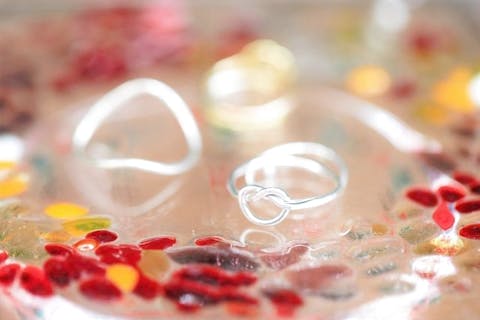 【難波・手作りリング】プチシルバーリング手作り体験☆毎日を楽しく♪お一人様・女性同士・カップル・ファミリーに