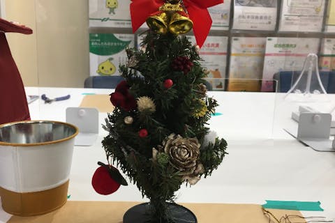 京都府 京都市 クリスマスグッズ作り 簡単手作り クリスマスミニツリー 1個 アソビュー