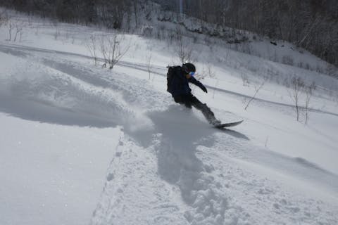 【長野・白馬・バックカントリースキー】リフト券込みの初心者向けベーシックツアー。壮大なスケールの山々に飛び込もう！
