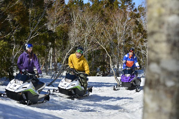 スノーモービル　岩手県　引取希望 岩手・北上・スノーモービル】旧林道を爽快に巡る！スノーモービル林道