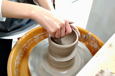 【三重・鈴鹿・電動ろくろ】練習時間があって安心 ♪＜1個制作+練習30分+絵付け＋色付け＞