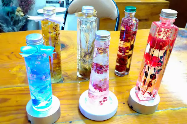 三重・鈴鹿・ハーバリウム】選べる花材は約300種類！ハーバリウム制作1