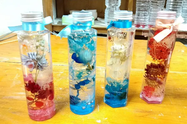 三重・鈴鹿・ハーバリウム】選べる花材は約300種類！ハーバリウム制作1