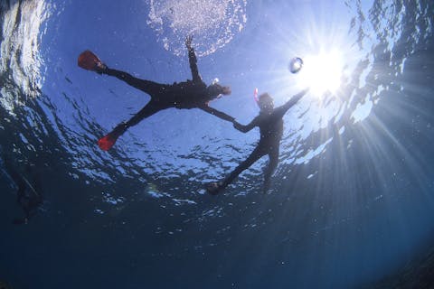 【沖縄・古宇利島・シュノーケリング】美しい海を堪能！ボートで行くシュノーケリング