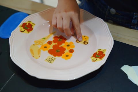 【長崎・波佐見・絵付け】転写シートで波佐見焼をアップサイクル！転写コラージュワークショップ