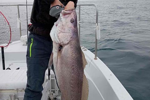 【山口・周防大島・海釣り】釣り仲間と一緒にスロージギング！乗り合い遠征プラン