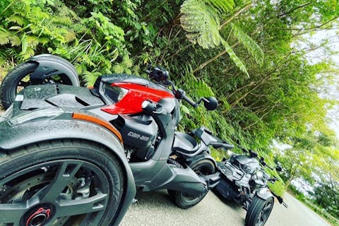 【沖縄・名護・トライク】1日限定3車両！太古の森ヤンバル林道シークレットコース