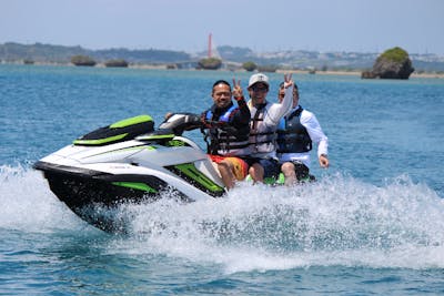 ハイグレード✨アクアマリン 沖縄・座間味・水上バイク】水上バイクやプレジャーボート等で