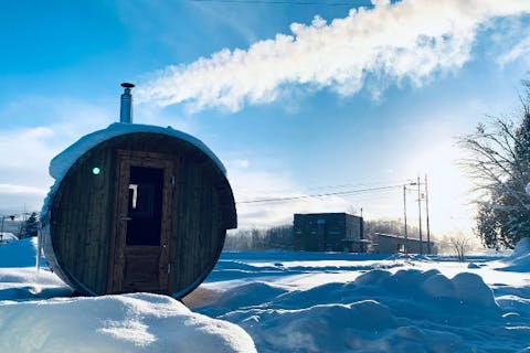【北海道・上川・自然体験】北海道の大自然の中でサウナを満喫（個人利用2時間）