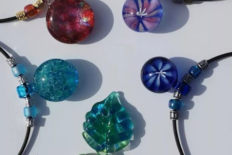 【長野・安曇野・ガラス工房】本格的なバーナー体験！ペンダントorマドラー、ガラスペン　1本