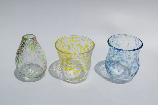 長野・安曇野・吹きガラス体験】当店人気ナンバーワンの吹きガラス体験