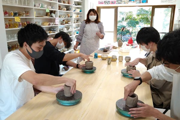 自作の陶器　シルバー社会福祉協議会長賞受賞者の作品 自作の陶器シルバー社会福祉協議会長賞受賞者の作品