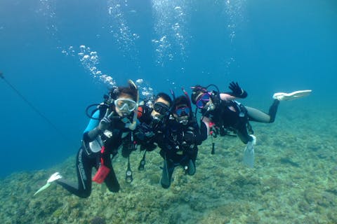 【沖縄・那覇・ライセンス取得】1日1組限定のプライベート制！気軽にダイブ！PADIオープンウォーター講習2日間