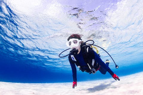 【沖縄・宮古島・体験ダイビング】短時間で水中世界を満喫！ビーチ体験ダイビング