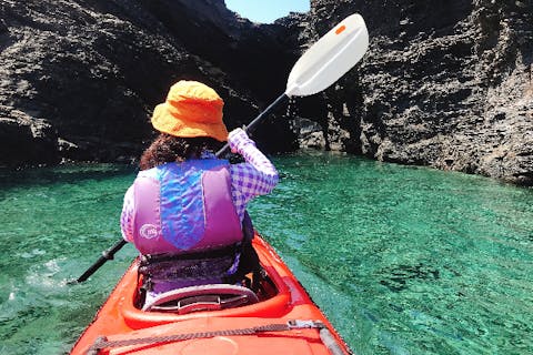 【沖縄・慶良間・シーカヤック】ケラマブルーを堪能できる1DAYシーカヤックツアー
