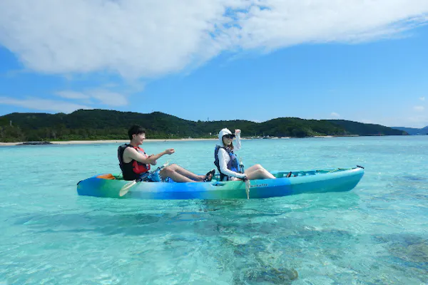 沖縄・慶良間・シーカヤック】ケラマブルーを気軽に体験！半日
