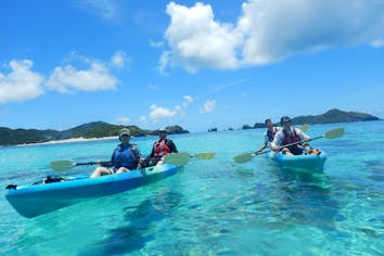 沖縄・慶良間・シーカヤック】ケラマブルーを気軽に体験！半日