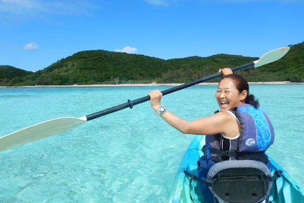 沖縄・慶良間・シーカヤック】ケラマブルーを気軽に体験！半日