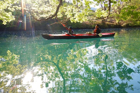【群馬・四万湖・レイクカヌー】すっきりとした1日のスタート！早朝カヌーツアー