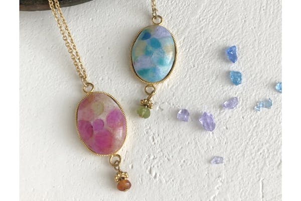 大阪・豊中・七宝焼き】800度の電気炉で仕上げる七宝焼きの