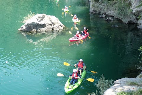 【高知・越知・カヌー】2024年度水質日本一認定！仁淀川最上流カヌーツアー