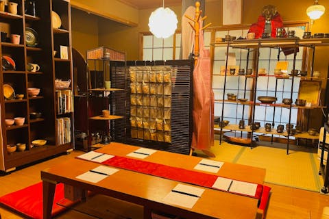 岐阜県土岐市・瀬戸市せと品野IC〜車18分、貸切個室で気兼ねなくお値打ちなカジュアル電動ろくろプラン3～6名様