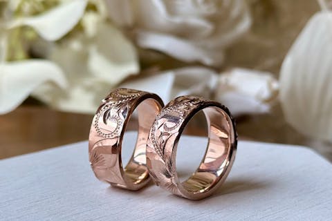 【東京・代官山・手作りリング】デートにおすすめ！ハワイアンリングを手作りで。代官山のお洒落な古民家でお2人だけの特別な空間＜シルバーアクセサリー作り＞