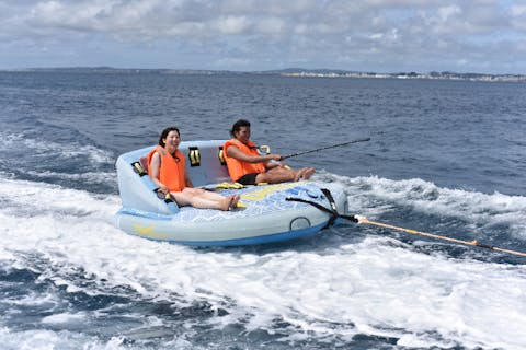 【4歳～OK／バナナボート×絶叫マリンチューブ】カメラ持込OK♪