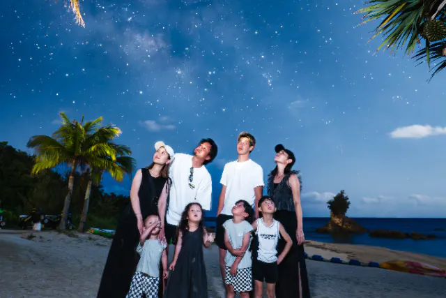 【沖縄・名護・星空フォト・星の解説付き】星空浴to宙さんぽ　in カヌチャリゾート　星の案内人の解説、参加者毎に星達をバックに撮影／当日予約OK☆彡2026夏！！特別割引中