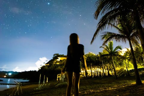 【沖縄・名護・星空フォト・星の解説付き】星空浴to宙さんぽ　in カヌチャリゾート　星の案内人の解説、参加者毎に星達をバックに撮影／当日予約OK☆彡2025夏！！お子様歓迎割引中