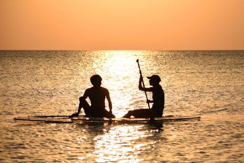 【沖縄・宮古島・サンセットSUP】癒しプラン《サンセットSUPツアー》