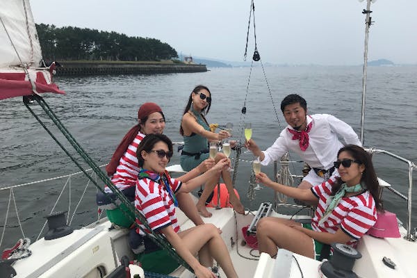 福岡・福岡市・クルージング・】ヨットに乗って非日常を満喫