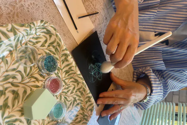 兵庫・神戸・カラーセラピー】心を前向きにするお守りカラーで曼荼羅