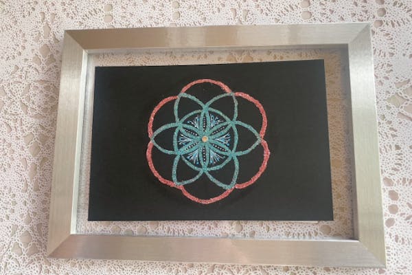 兵庫・神戸・カラーセラピー】心を前向きにするお守りカラーで曼荼羅
