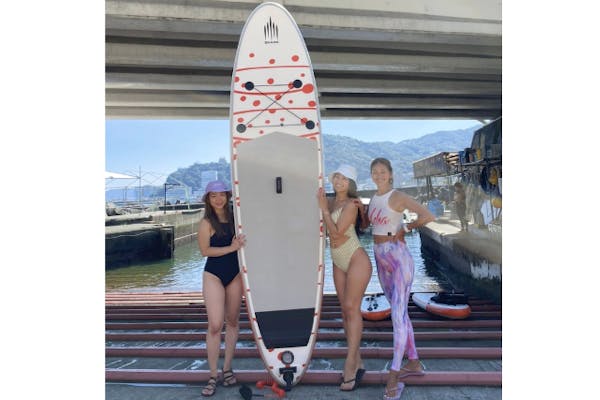 静岡・熱海・SUP】家族や仲間と楽しめる！お子様も大歓迎のビッグSUP