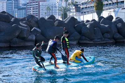 静岡・熱海・SUP】家族や仲間と楽しめる！お子様も大歓迎のビッグSUP 