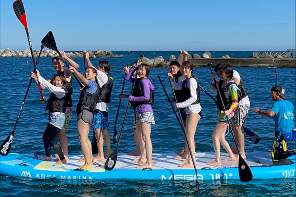 静岡・熱海・SUP】家族や仲間と楽しめる！お子様も大歓迎のビッグSUP
