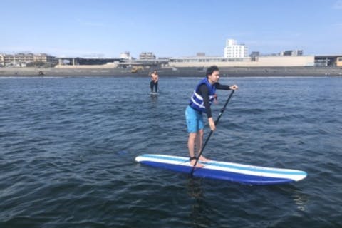 【神奈川・藤沢・SUP】知る人ぞ知る江ノ島のミニビーチを目指す！SUPツーリング