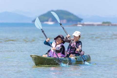 【しまなみ海道×カヤック】瀬戸内海の多島美を楽しむ非日常体験　愛犬も一緒にOK！