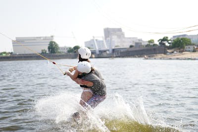 兵庫・西宮・ウェイクボード】ウェイクパーク完備で安心＆快適