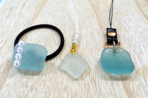 長崎県松浦市・手作りアクセサリー】シーグラスで自分だけの