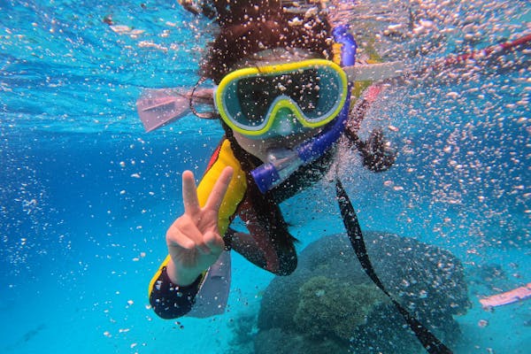 沖縄・座間味・ボートシュノーケルツアー】手ぶらOK♪写真データ無料で