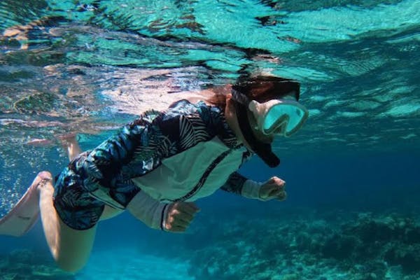 沖縄・座間味・ボートシュノーケルツアー】手ぶらOK♪写真データ無料で