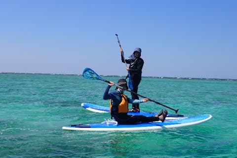 鹿児島・徳之島・SUP】1組限定で自由にカスタマイズ！SUPorカヤック