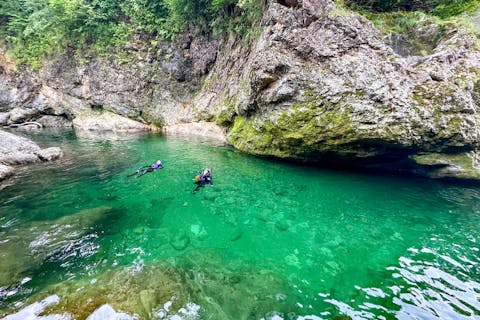 【山形・小国】OGUNI GREEN～玉川渓谷シャワークライミング～