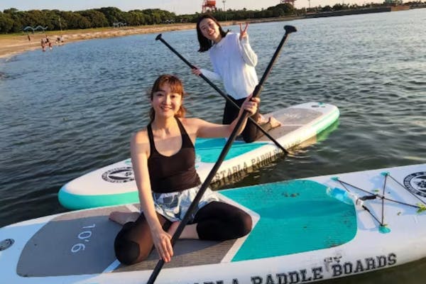 千葉市・SUP体験】《当日予約限定プラン！！》安全な湾内で開催、更に