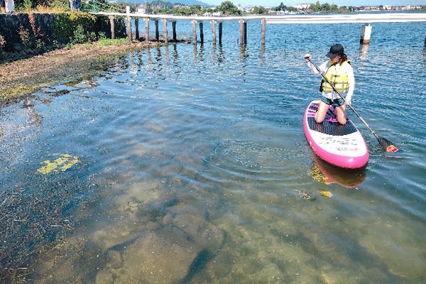 滋賀・琵琶湖・SUP】お手頃に水上散歩！モーニングorサンセットSUP体験