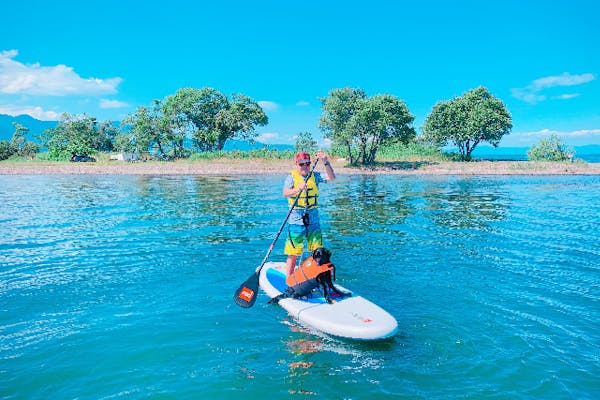 【滋賀・琵琶湖・SUP】お手頃に水上散歩！モーニングorサン