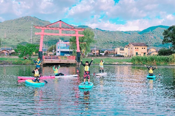 滋賀・琵琶湖・SUP】お手頃に水上散歩！モーニングorサンセットSUP体験